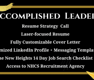 Accomplished Leader